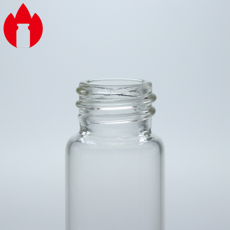 10ml Clear Threaded Screw Top Glass Vial For Medical