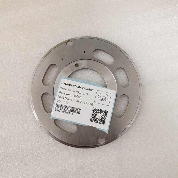 Excavator Hydraulic Parts For Komatsu Valve Plate 135306 131150 131160 116979