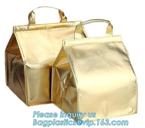 cooler bag waterproof oxford shoulder bag ice pack thermal picnic lunch box vehicle insulation bag for meal drinks pack