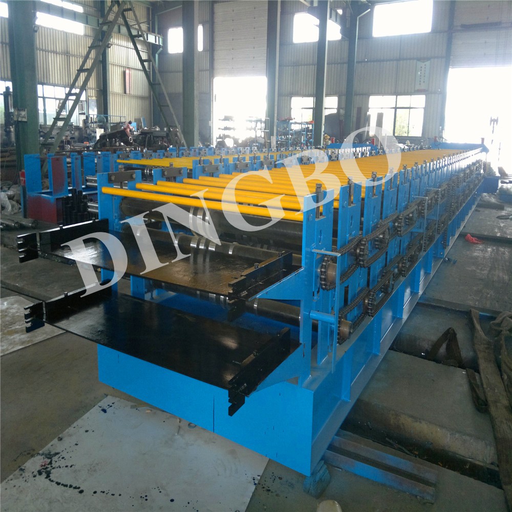 5.5Kw Metal Roofing Forming Machine with PLC control box