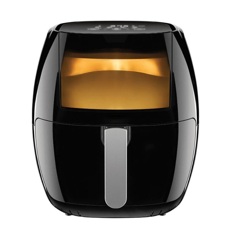 Small Kitchen Electric Home 8L Digital Air Fryer 1700W Cooker Stainless Steel Dual Basket Zone