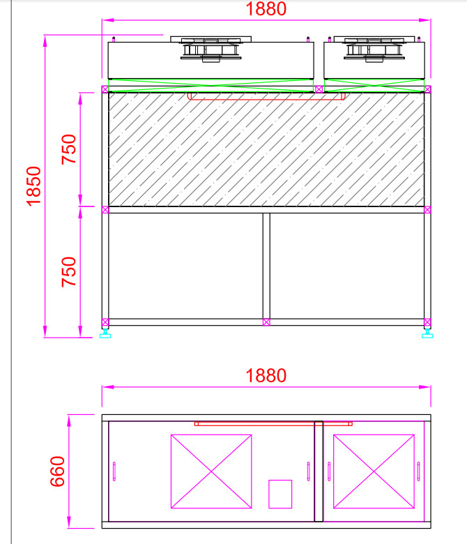 laminar air flow cabinet FFU
