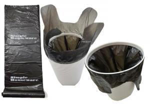 China Easy Tie 18 micron Recyclable Waste Bags For Kitchen Waste Bins on sale
