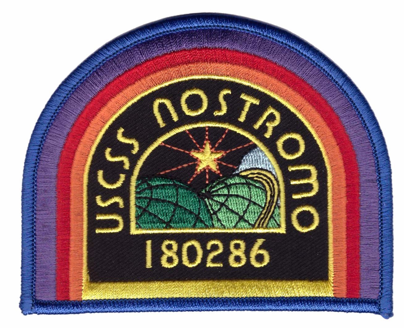Embroidered Fabric Custom Shoulder Patches Stick On Sew On Logo Badges