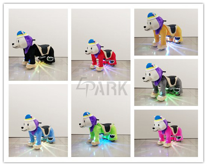 Adult Or Kid Riding Toys Plush Animal Electric Scooter L95* W60* H80 CM