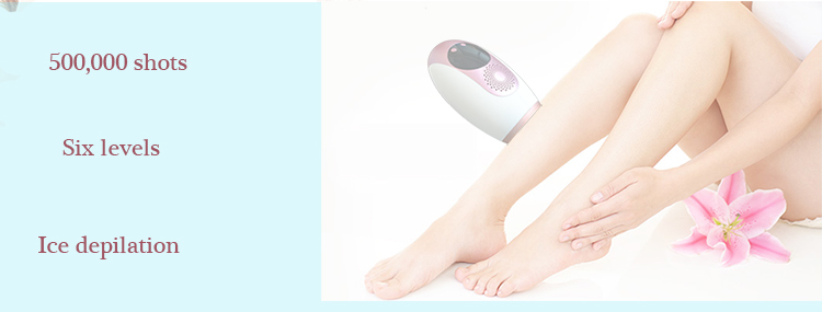 Flashes Handpiece Ipl Hair Removal Device Long Lifetime 500000