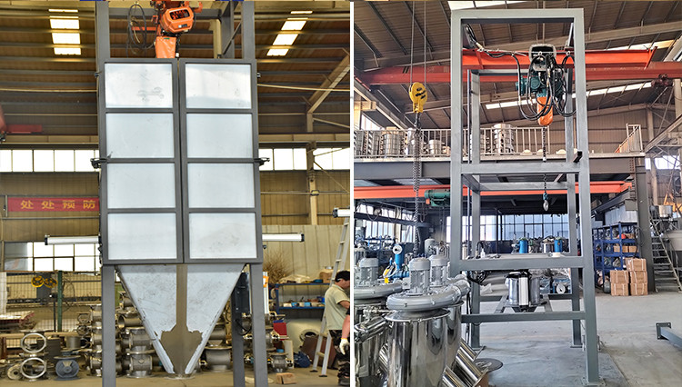 Customized Automatic Powder Big Bag Unloading System Bulk Bag Unloader