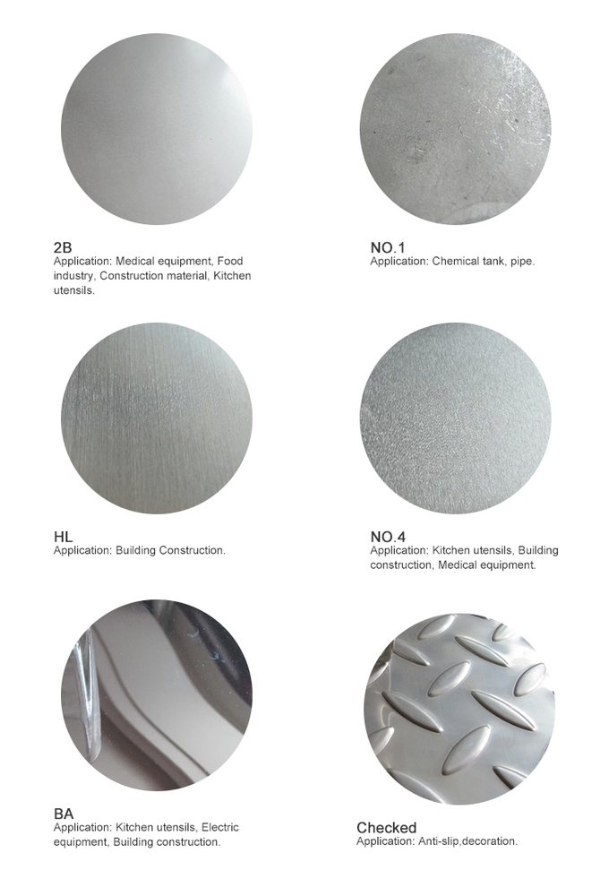 High Weldabilit Elevator Hot Rolled Ferritic Stainless Steel Sheets Plate Smooth Surface 1