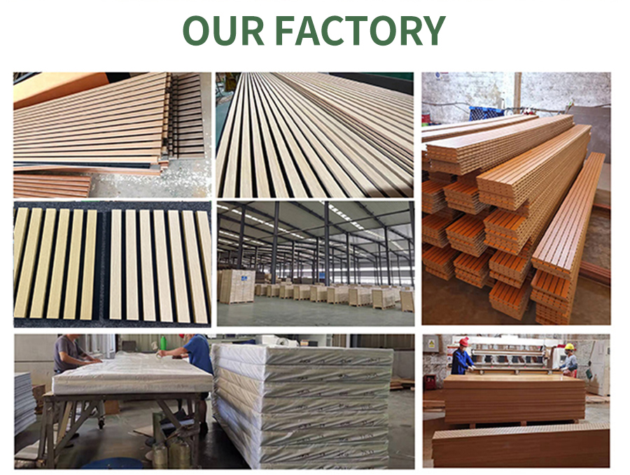 Wood Veneer Micro Perforated Acoustic Panels 12mm Thickness For Full Frequency Absorption