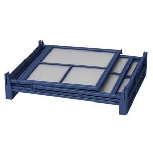 Collapsible Plastic Pallet Box Stackable Stillage With PP Linings