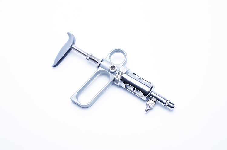 Adjustable 10ml Poultry Automatic Injector Syringe With Luer Lock