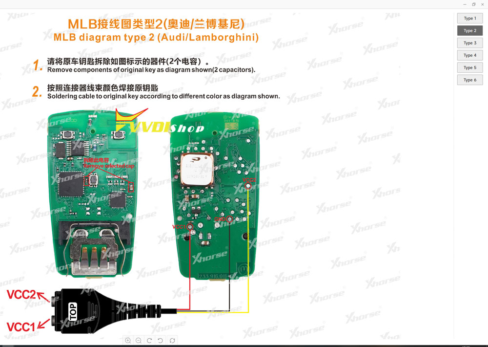 vvdi mlb tool wiring diagram type 2