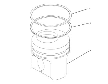 2W-8417 Engine 4I9469 Piston Shoe Retainer Assy. Cylinder Liner 2W8417 Ring Ring 4I-9469
