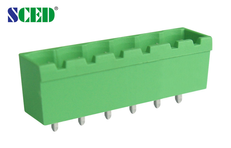 Pitch 5.08mm Plug In Terminal Block 2-24 Poles Green Plastic Male Part