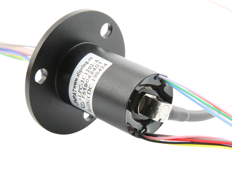 12 Circuits Slip Ring high frequency 50 RPM