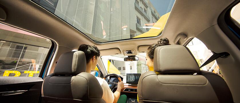 2023 2024 Flagship High Speed Electric SUV BYD Song Plus Multi Link Independent Suspension Maximum Horsepower of Motor PS 184