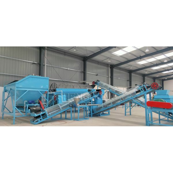1-20 Tons/Hour Processing Capacity Organic Fertilizer Production Line One Mixing And Stirring Technology