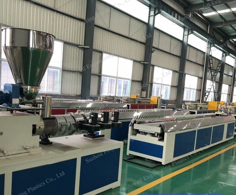 PVC Profile Window Frame Making Machine Extruder Profile Extrusion Line PVC Extruder Machinery
