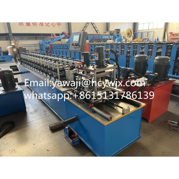 Metal Steel Shutter Door Rolling Machine With Punching
