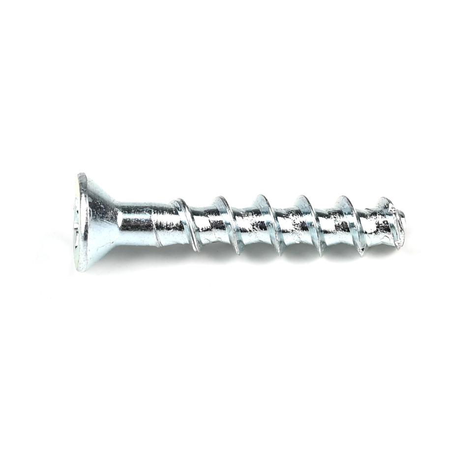 Installation Carbon Steel Zinc Plating Torx Flat Head Concrete Screw Bolt M5 35mm Anchor Drilling Cement Bolt