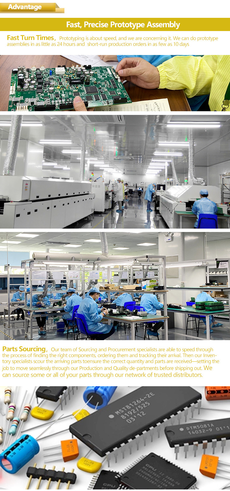 SMT factory OEM Electronic Fan PCB Manufacturer Custom Circuit Board PCBA