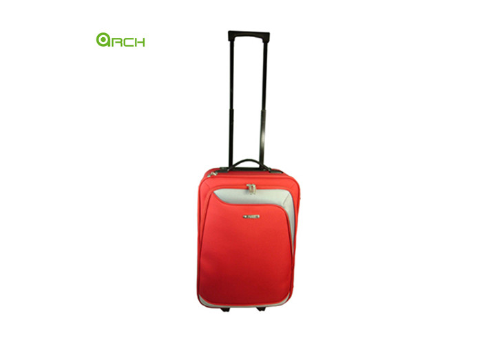 600D Economic Simple Polyester Soft Sided Luggage with One Front Pocket