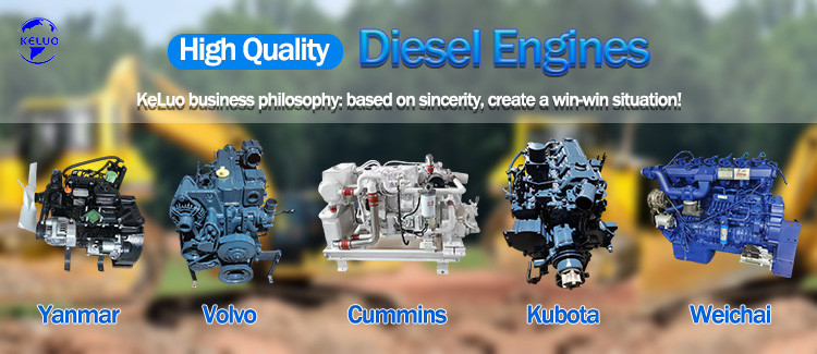 Original Deutz Diesel Motor BF4M2012C Engine Germany Water Cooled