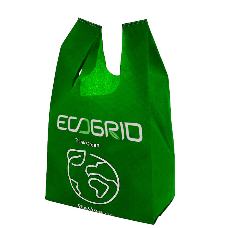 5 in 1 Fully Automatic with Ultrasonic Online Handle Sealing Non Woven Fabric Box Bag Shopping Bag T Shirt Bag D Cut Vest Bag Stringing Shoe Bag Making Machine