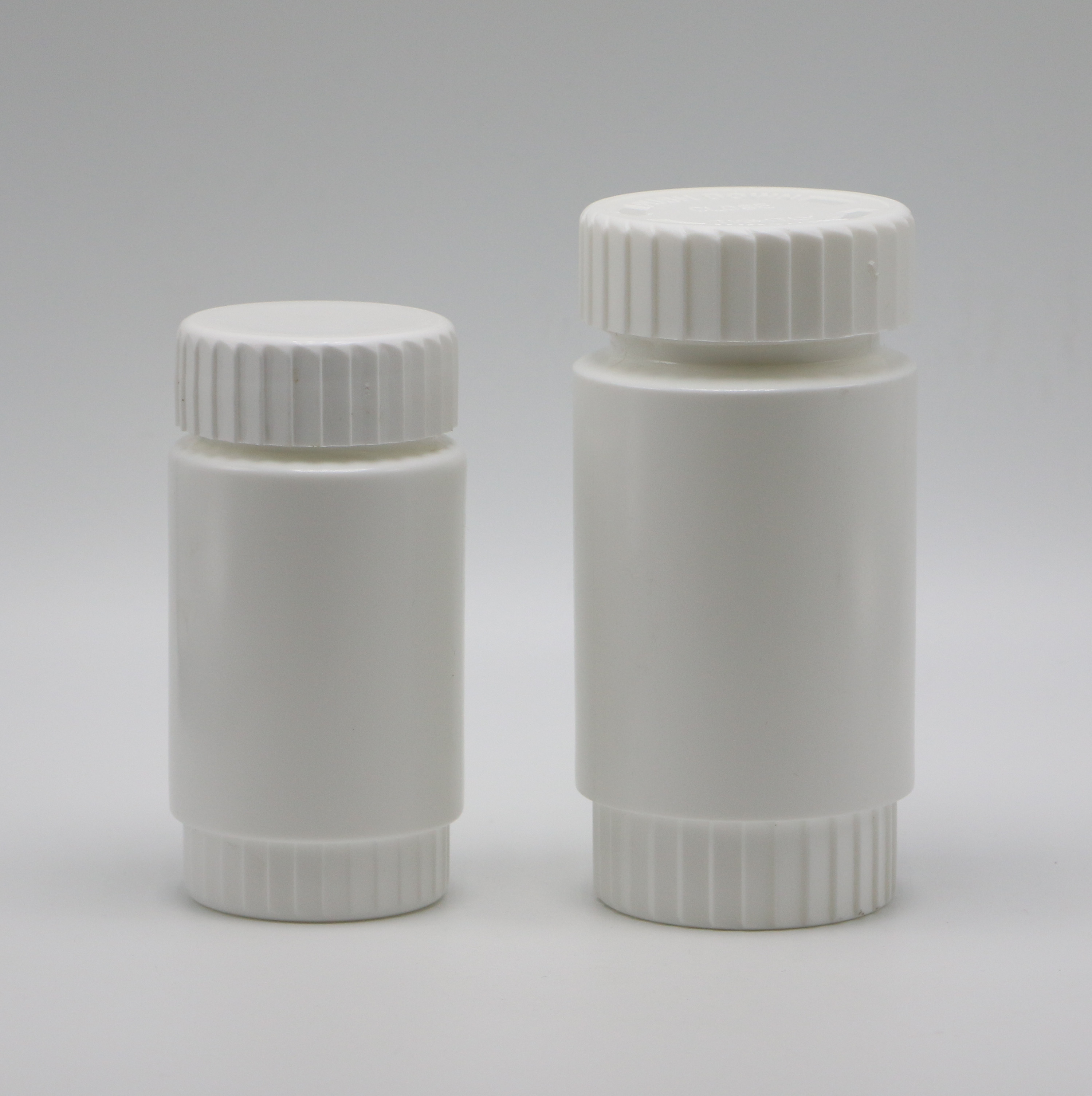 HDPE Plastic Jar Bottle with Screw Cap Made from HDPE Material