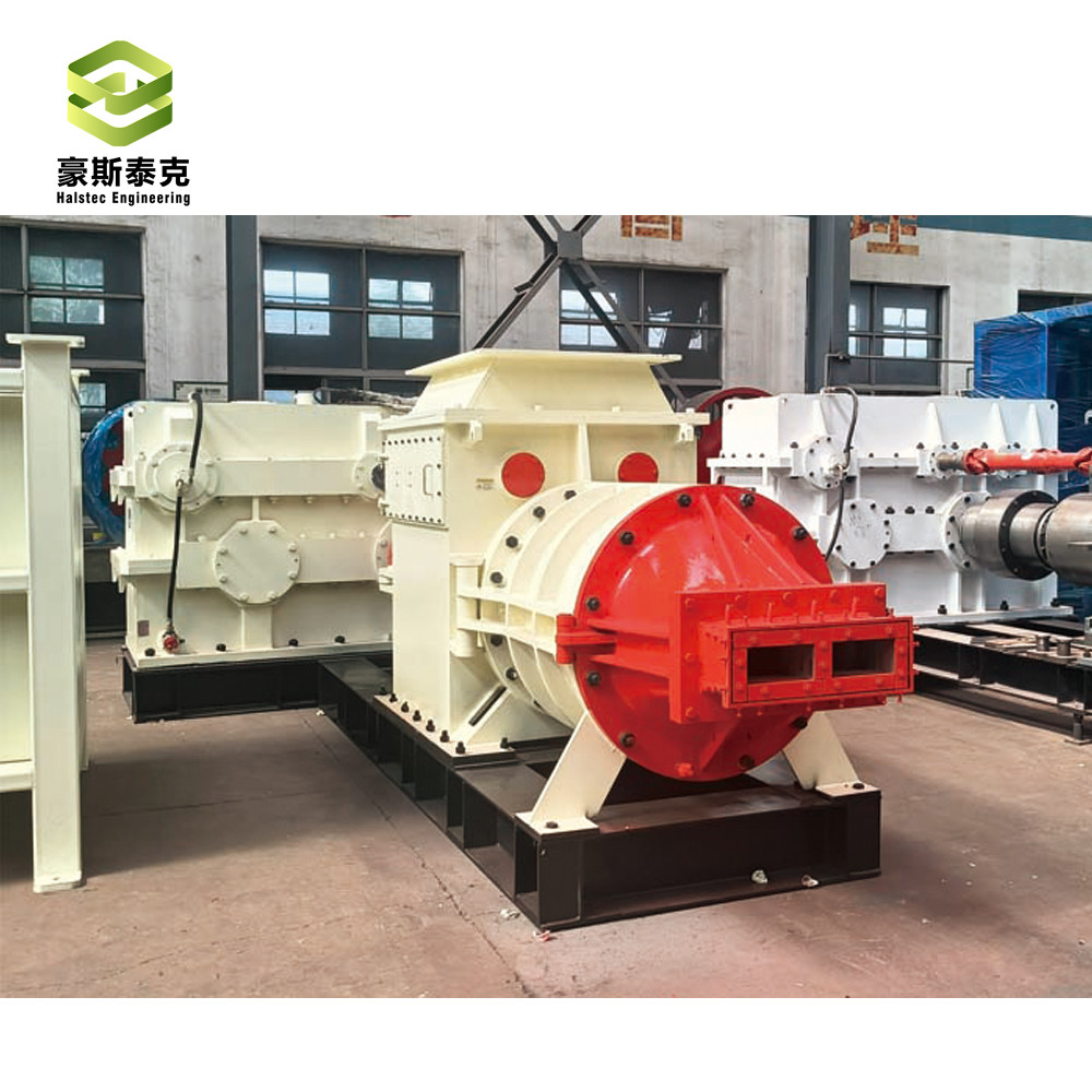 Double Stage Vacuum clay brick making machine Fully Auto