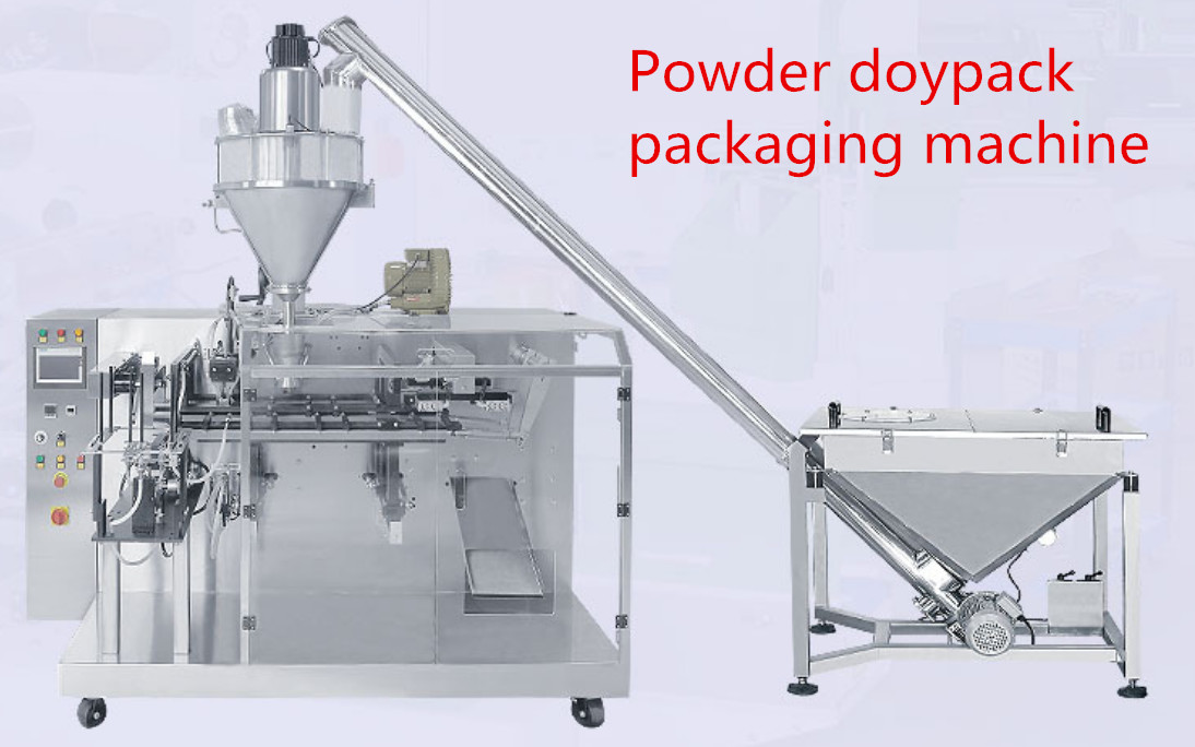 Flour Powder Doypack Packaging Machine Corn Powder Zip Lock Pouch Packing Machine