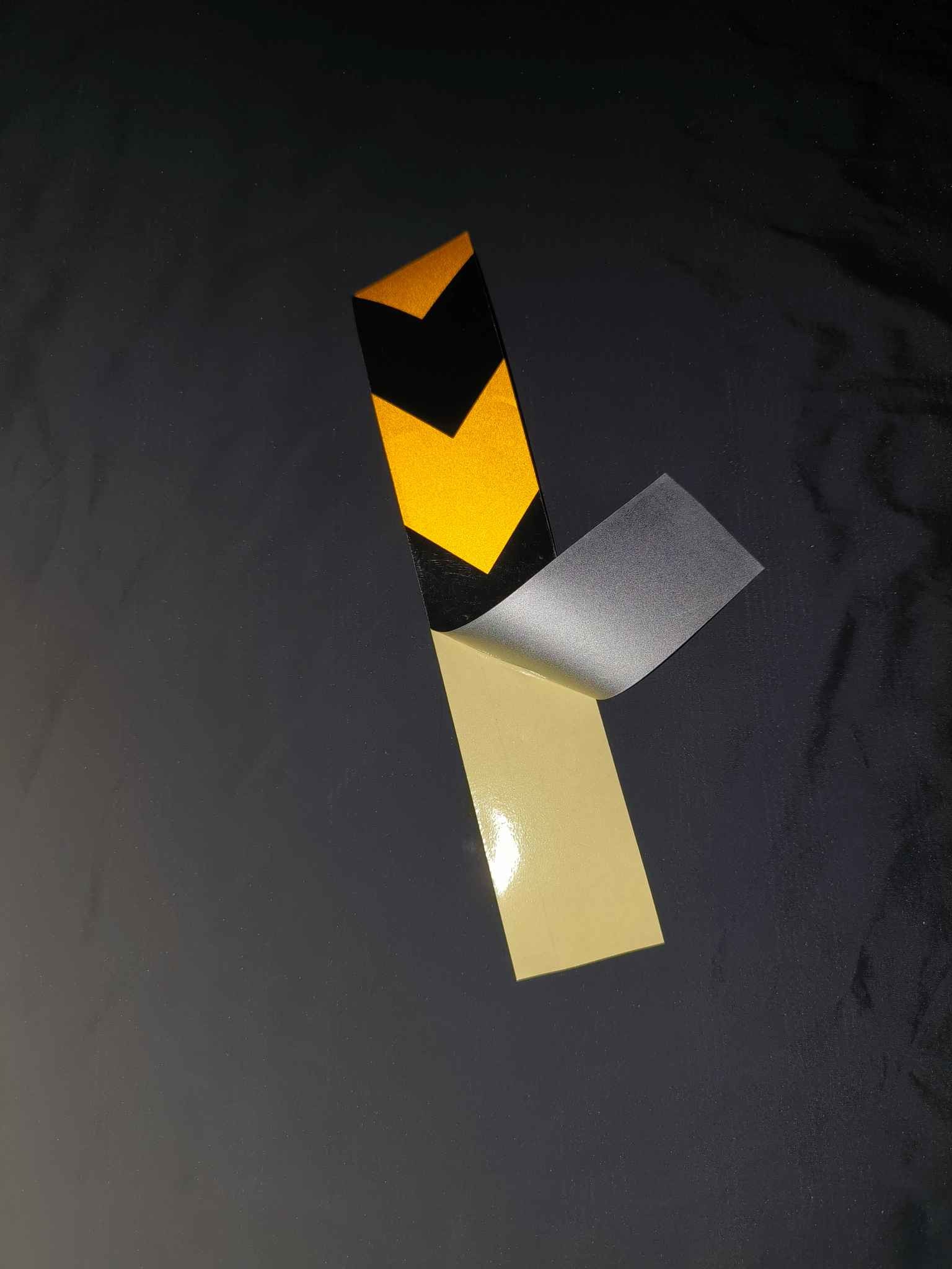 High Visibility Material Reflective Tape For Trailers Trucks Traffic Adhesive Material