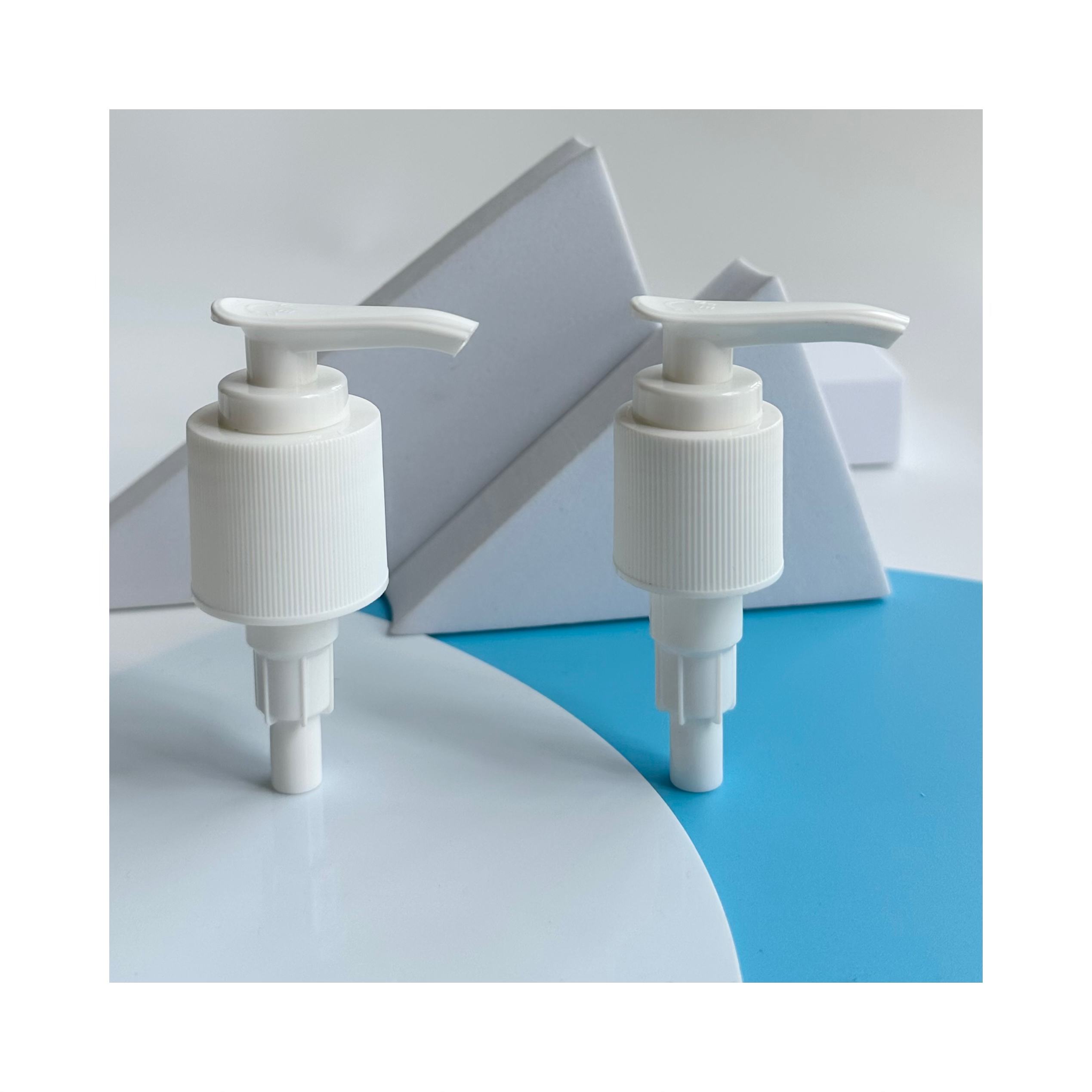 PP Plastic 24mm 28mm Smooth Ribber Aluminium Closure Hand Lotion Pump for Fast Delivery