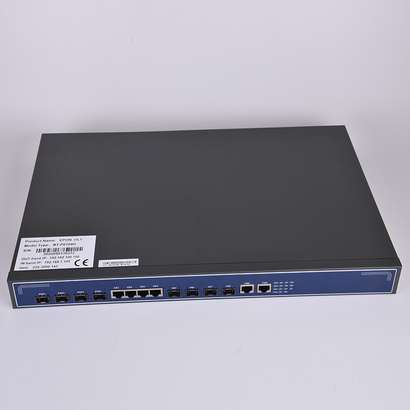10GE SFP+ UPLINK FTTH 1U EPON 8 Port GPON OLT Line Terminal