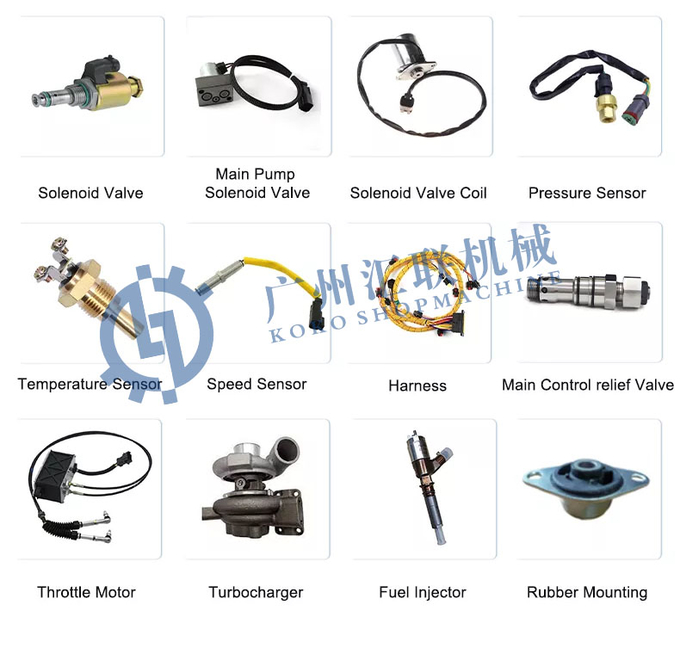 10R0782 Diesel GP Fuel Injector Nozzle 10R-0782 E3126 C6.4 Injector C15 Injector For E322C Engine 2