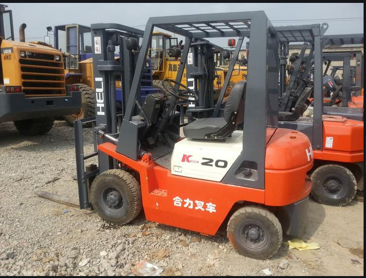 2nd Hand Truck 12 Rated Lifting Capacity Used HELI Forklift Truck 5.7*2.4*3.2m Dimension