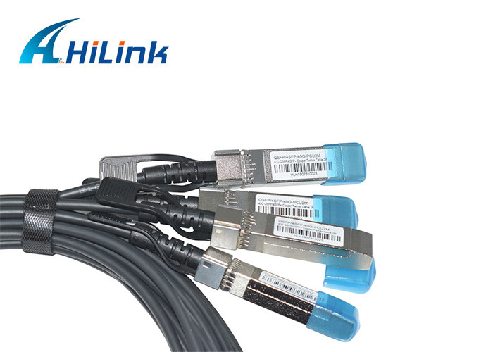 Switch Direct Attach Copper 40G QSFP+ Direct Attach Cables QSFP-4SFP10G-CU3M DAC Cable