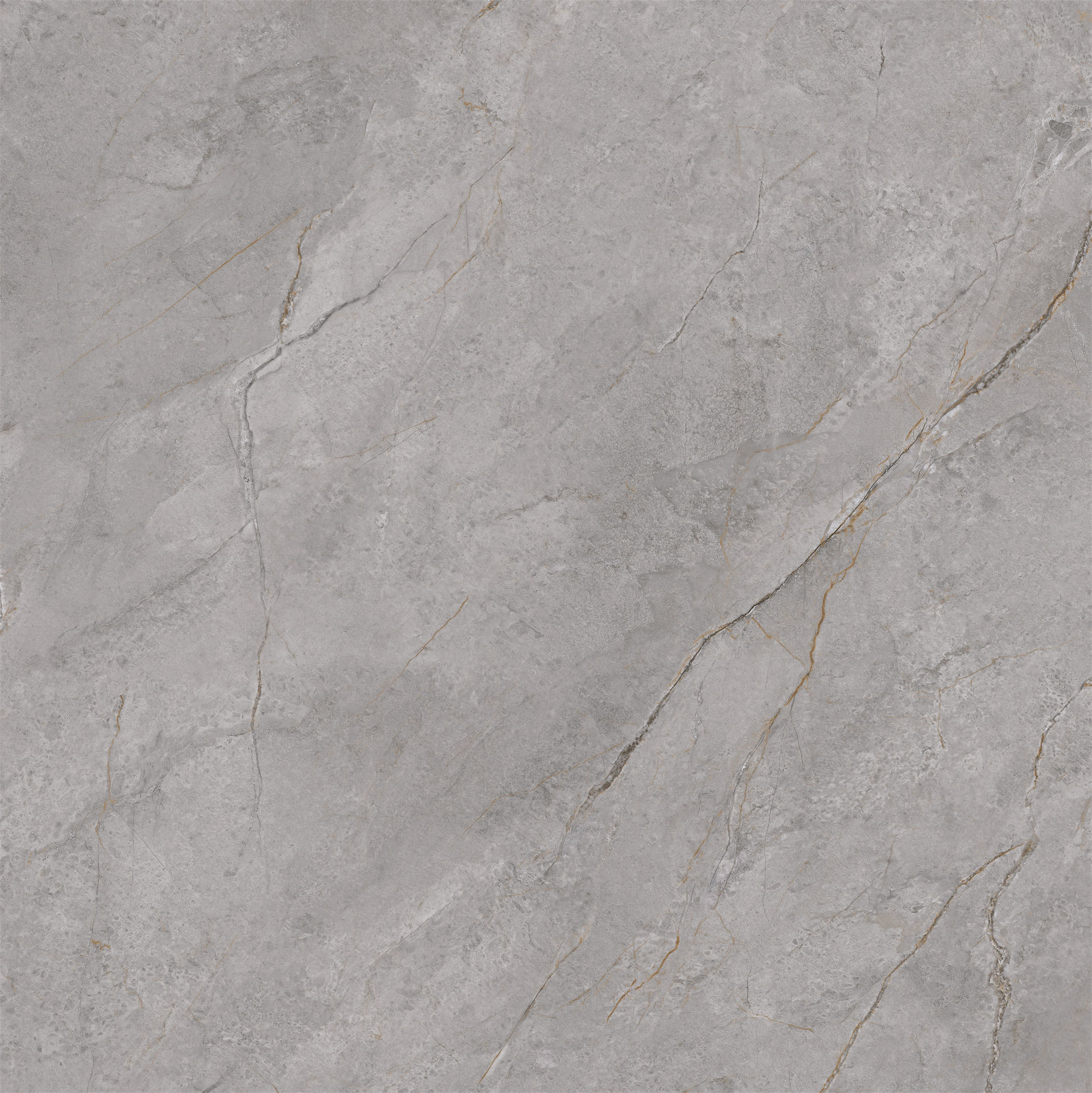 Gray Indoor Floor Marble 1200x1200mm Polished Sintered Stone Slabs For Office