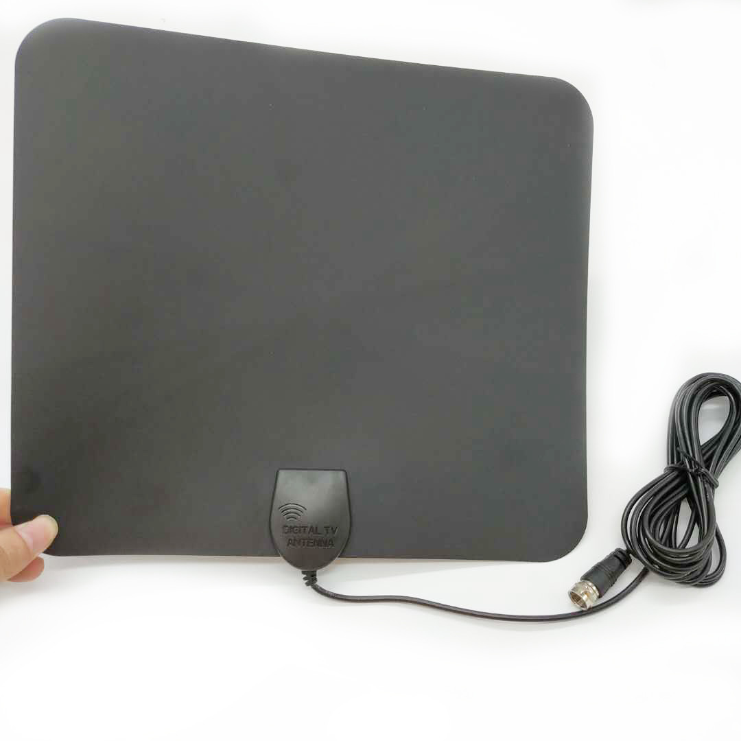 Indoor Digital TV Antenna Version 80-150 Miles Range 174-240MHz/470-860MHz For 1080P 4K