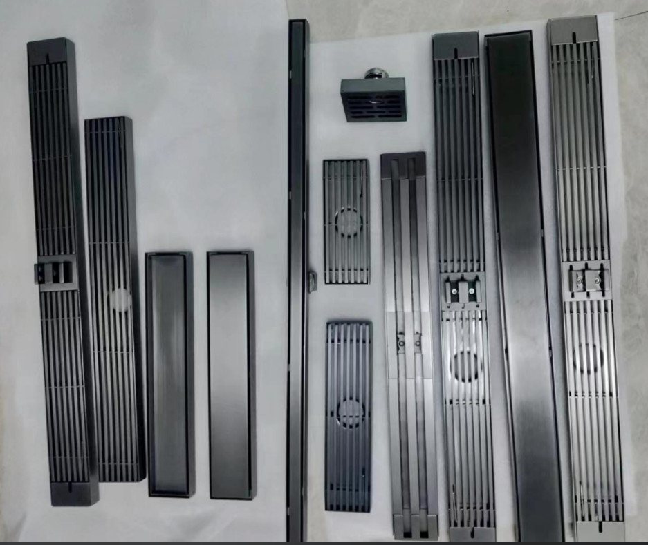 SUS304 Stainless Steel Shower Grate Customizable For Long Floor
