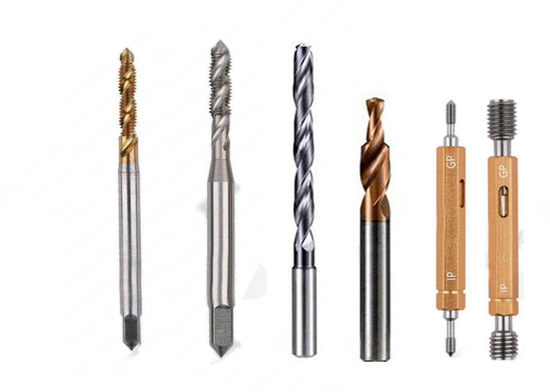 Male Centre Helical Flute M6×1 Tap Drill Bit Set Thread Tapping Tool Set