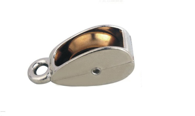 Rigid Eye Pulley Zinc Alloy Double Wheel Fixed Eye Pulleys Lifting Pulley Block Die cast pulley