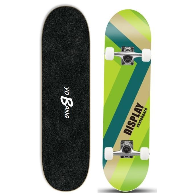 Blank Full Complete Skateboards Trick Boards 54x36mm PU Wheel For Youth