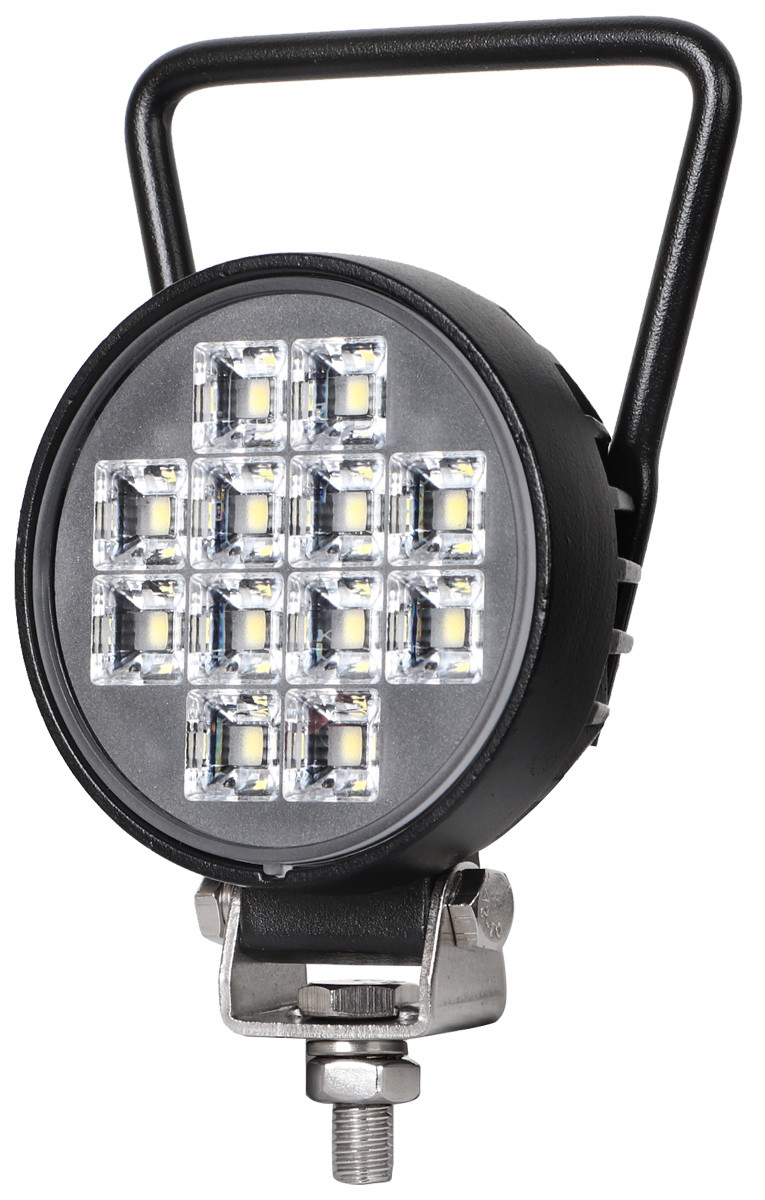 Factory sales Round handheld led work lights 3inch black HCW-L18285B 18W