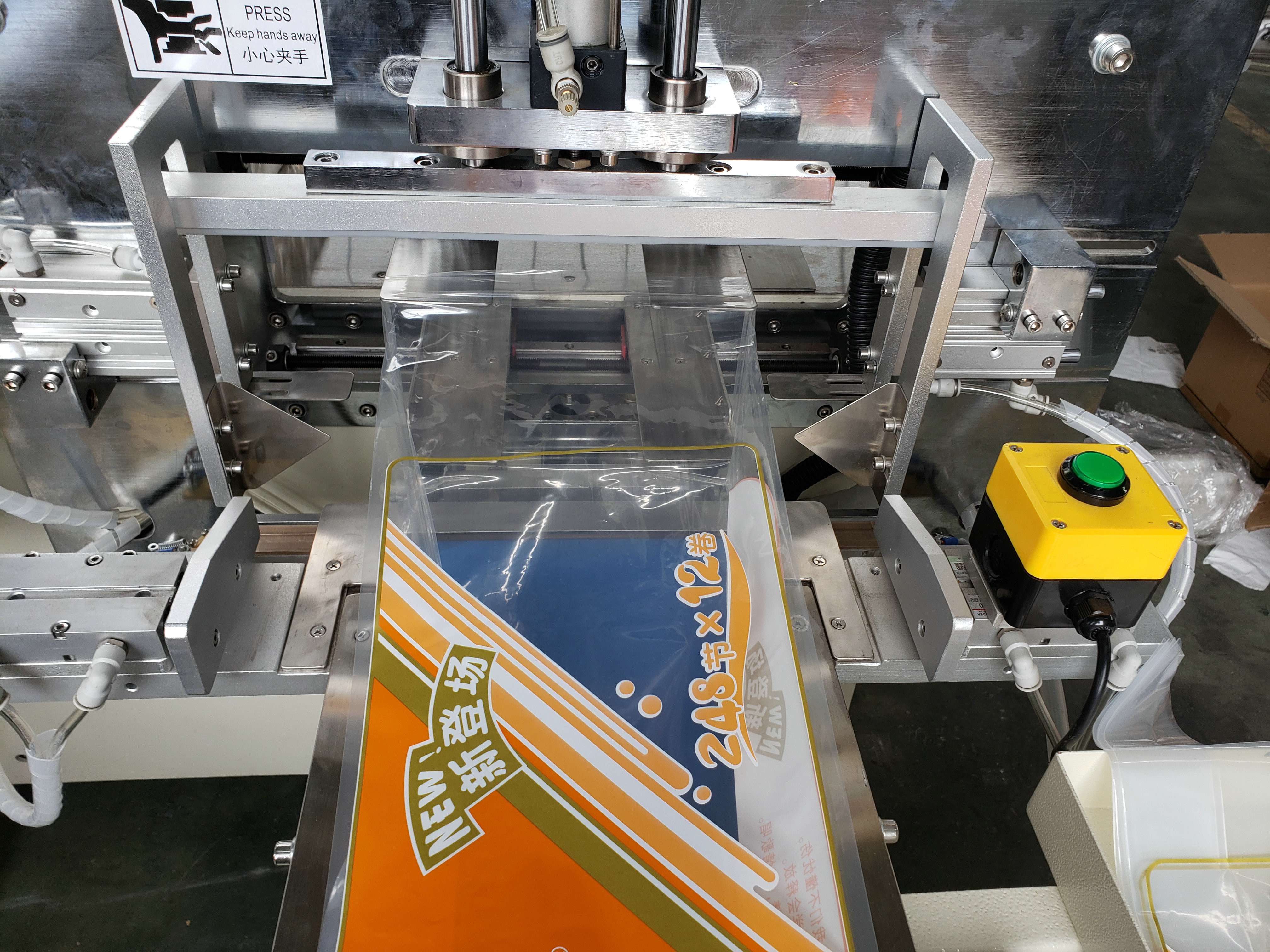 Good Price Semi Automatic Manual Facial Tissue Paper Multiple Bags Packing Machine