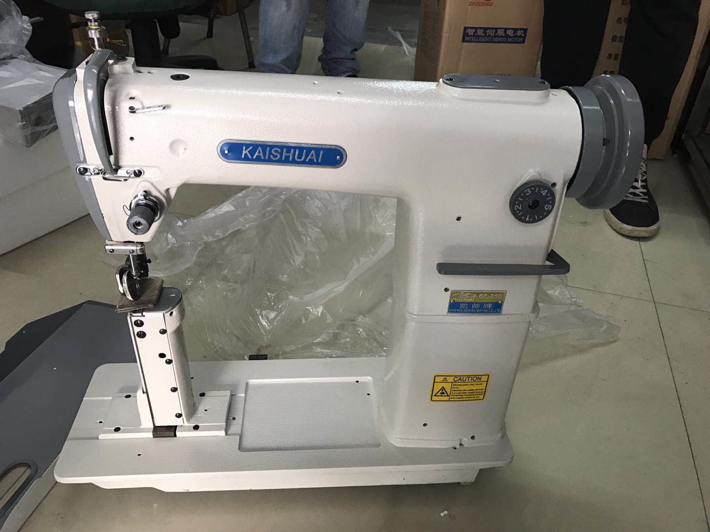 Luggage, Shoes Leather production Zipper High Car Sewing Machine in production line
