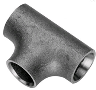 Black Painting Galvanized Carbon Steel Pipe Tee DN15-DN1200