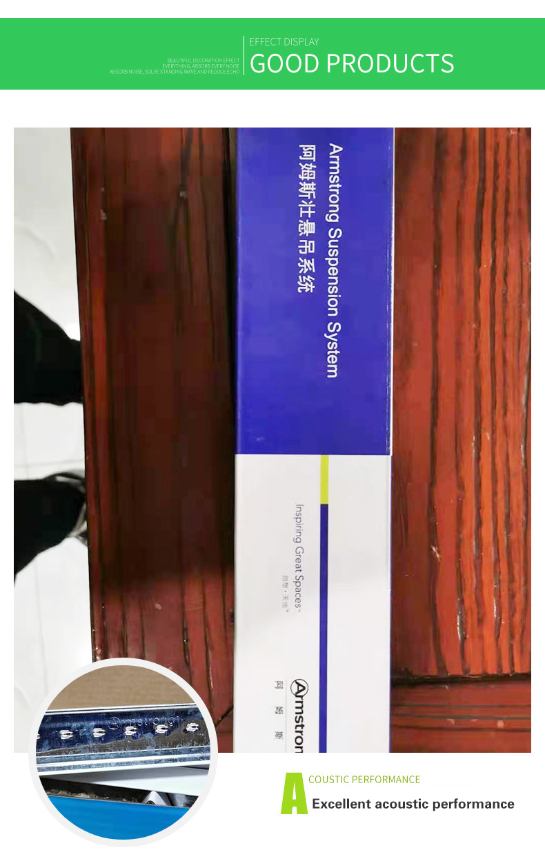 T-Shaped Steel Material Baking Paint Keel Suspended Ceiling In Traditional Design Style