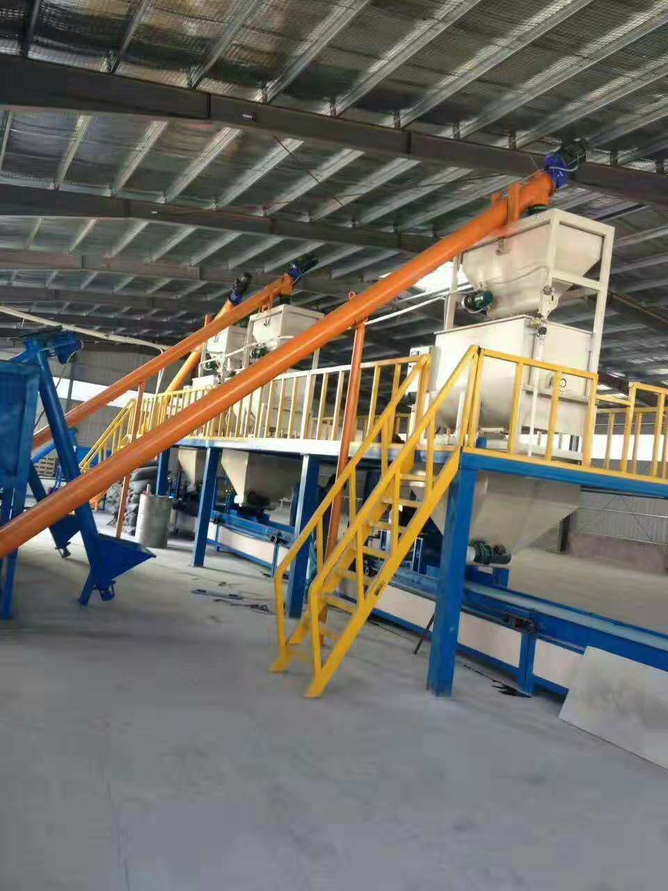 Glue Spreading Overlaying Drying Automatic Lamination mgo board machine