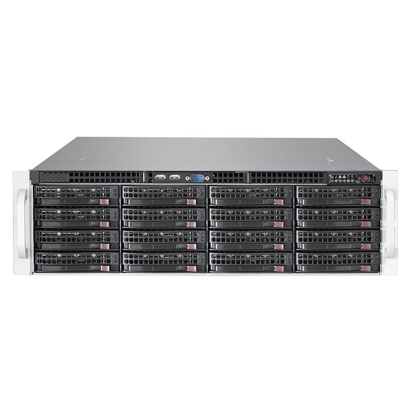 16GB RECC DDR413200MHz Private Mold CSE-836BE1C-R1K03B NAS Network Cloud Storge Supermicro Hard Drive Server